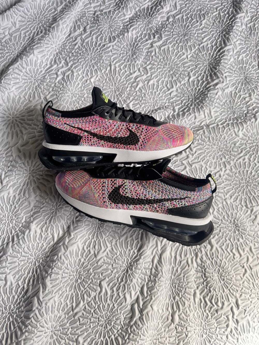 Nike Air Max Flyknit Racer Multi-Color Women's 9 Running Shoes DM9073-300